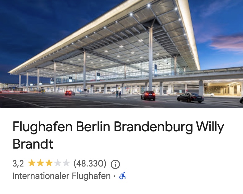 BER Flughafen Bewertungen